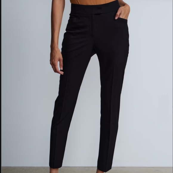 ‼️3 for $24‼️  New York & Company Black Straight Leg Stretch Pant - Picture 1 of 10